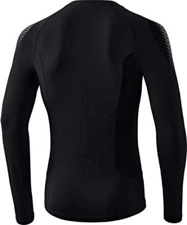 Erima Men's Elemental Longsleeve 128 Black - Premium Quality Comfortable Fit & International Shipping Available - Buy Online on GoSupps.com