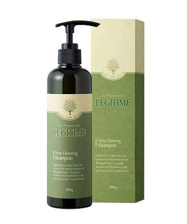 Legitime Scalp Care Deep Cleansing Shampoo - Anti-Thinning Treatment, Combat Hair Loss, Made in Korea, Strengthen Roots, Soothe Scalp, Anti-Dandruff - 10.14 oz - Buy Online on GoSupps.com