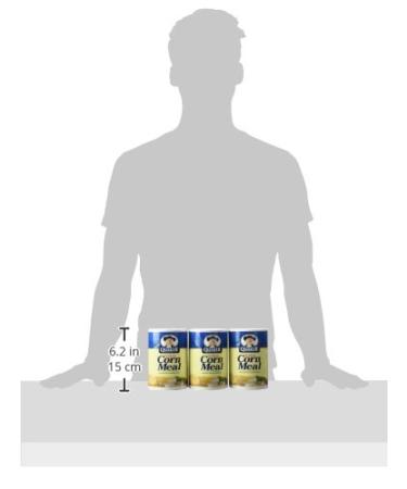 Quaker Yellow Corn Meal 24 oz (3-Pack) - Pack of 3, 24.0 Ounce | Premium Quality - Buy Online on GoSupps.com