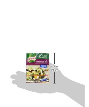 Knorr Salad Dressing French Style - Natural Ingredients 15 Portions (5 x 3) - Perfect for Delicious Salads - Buy Online on GoSupps.com
