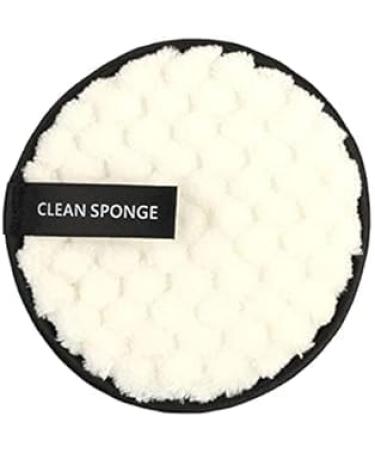 SHISHI Makeup Remover Pads Facial Cleansing Puff Reusable Double Layer Sponge for Home and Salon Use (Multicolor Pack of 5)