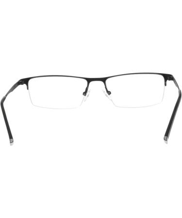 Jcerki Photochromic Gray Reading Glasses +1.50 Strength | Stylish Half Frame Men Eyeglasses - Buy Online on GoSupps.com