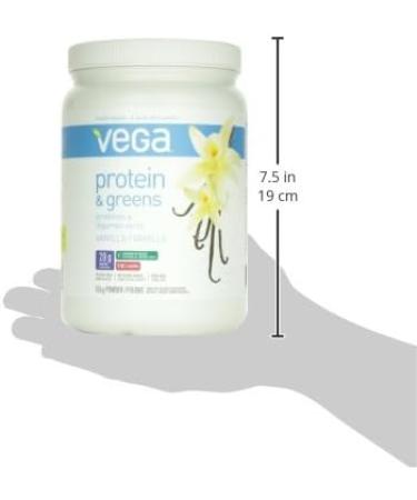 Vega Protein and Greens Vanilla (18 Servings) Plant Based Protein Powder Plus Veggies Vegan Non GMO Pea Protein For Women and Men 526g (Packaging May Vary) Vanilla 18 Servings (Pack of 1) - Buy Online on GoSupps.com