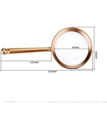 Magnifiers for Craft Work Reading Magnifier Large Diameter Hand 20 Times high Definition Better Life - Buy Online on GoSupps.com