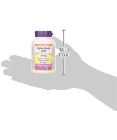 Webber Naturals Alpha-Lipoic Acid Capsule 100mg - Buy Online on GoSupps.com
