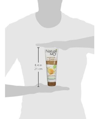 Natur Moi Nourishing shampoo with organic honey extract and organic olive evening primrose and apricot oils Repairs frizzy or dry hair Pack of 4 250ml - Buy Online on GoSupps.com