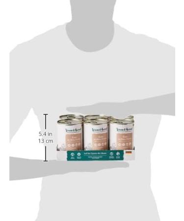 Buy Venandi Animal Premium Wet Cat Food - Duck Monoprotein 6-Pack (6 x 400g) | Grain-Free International Shipping - Buy Online on GoSupps.com