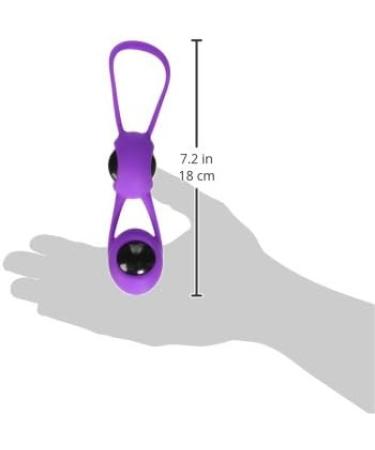 Vogue Silicone Interchangeable Ben Wa Kegel Balls - Purple | International Shipping Available - Buy Online on GoSupps.com