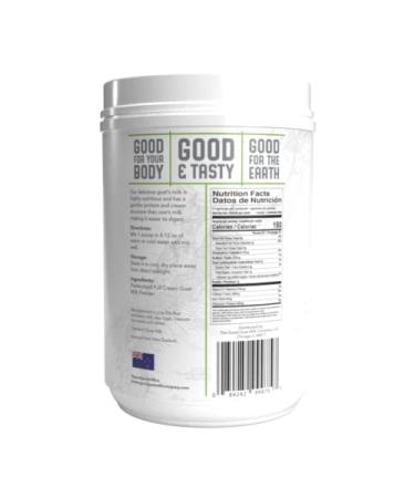 New Zealand Full Cream Goat Milk Powder (Natural) - 14oz | Premium Quality - Buy Online on GoSupps.com