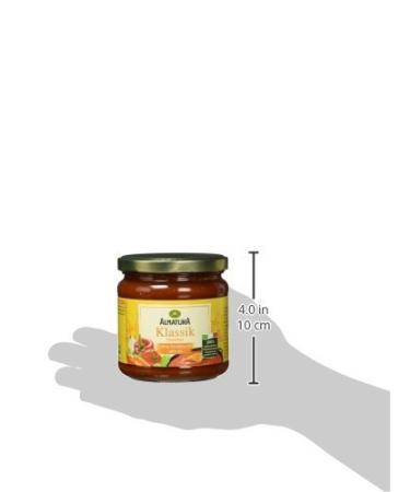 Alnatura Organic Tomato Sauce Classic - Vegan Full-Fruity & Mild | Pack of 6 (6 x 350 ml) - Garlic-Free International Shipping Available - Buy Online on GoSupps.com