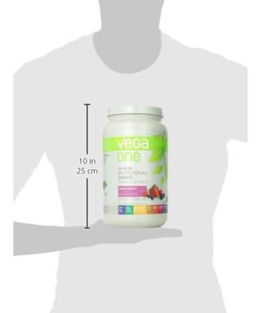 Vega All-in-One Vegan Protein Powder Mixed Berry (20 Servings) Superfood Ingredients Vitamins For Immunity Support Keto Friendly Pea Protein For Women & Men 850g (Packaging May Vary) Mixed Berry 20 Servings (Pack of 1) - Buy Online on GoSupps.com