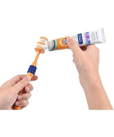 Arm & Hammer Puppy Dental Kits Coconut Fresh - Includes Toothpaste Toothbrush and Finger Brush. Reduces Plaque and Tartar for Healthy Gums - Buy Online on GoSupps.com