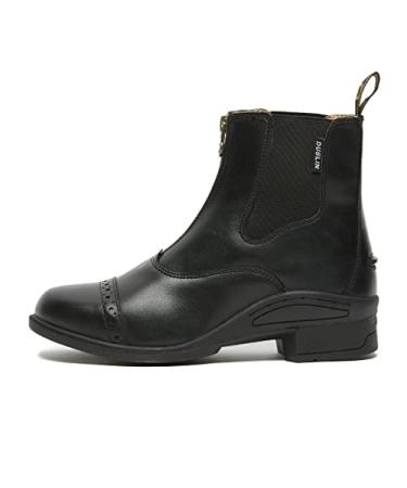 Dublin Altitude Zip Paddock Boots 12 Big Kid Black