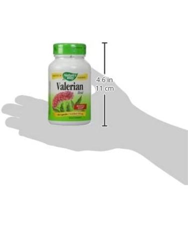 Nature's Way Valerian Root 530 mg - 100 Capsules for Sleep & Relaxation - Buy Online on GoSupps.com