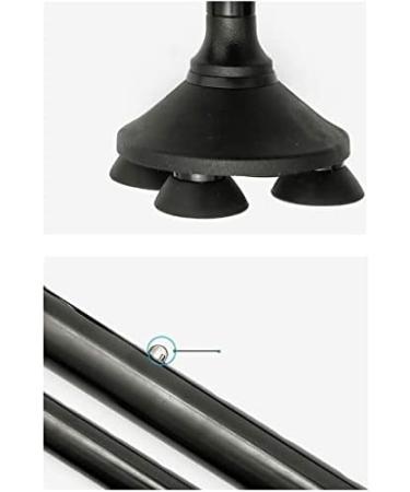 SilteD Adjustable Crutches Collapsible Elderly Adjustment Crutches Retractable Small Four-Corner Cane with Lights Parent's Gift - Buy Online on GoSupps.com