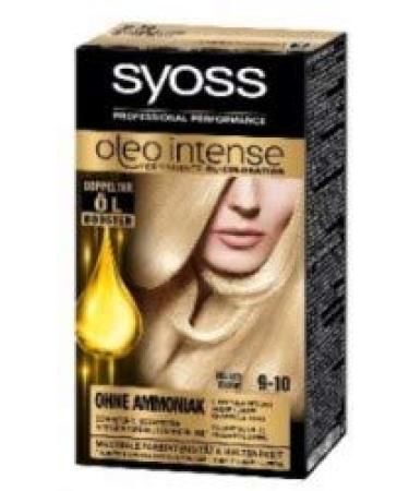 Syoss Oleo Intense 9-10 Hair Colour 115 ml Light Blonde