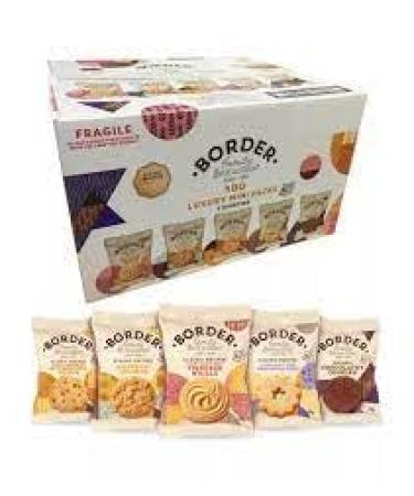 Border Mini Pack Biscuits 100s | Perfectly Portioned and Assorted | Great for Sharing | Britain s favourite biscuits in one pack | Ideal for Gifting | Quality Snacking Variety