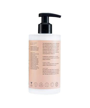 Hydrating Ayurvedic Body Wash - All Natural Vegan Non-Drying | Coconut & Citrus | Gentle Cleansing for Men & Women | 10 Fl Oz - No SLS No Parabens - Buy Online on GoSupps.com