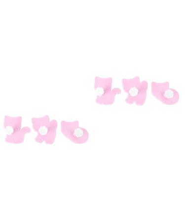 Milisten 6 Pcs Biscuit Mold Hanging Transparent Bin Small Animal Baking Molds Silicone Chocolate Mold Fondant Cutters Shapes Cartoon Molds Kitchen Baking Mold Child Cookie Pack Silica Gel 8x7.5cmx2pcs Pinkx2pcs