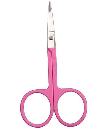Kitchen Scissors Professional Scissor Manicure for Nails Eyebrow Nose Eyelash Cuticle Scissors Curved Pedicure Makeup Tool (Blue) - Buy Online on GoSupps.com