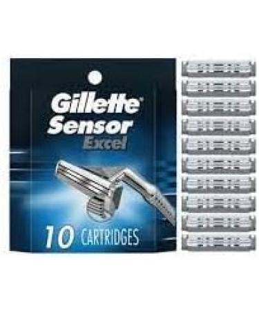 Gillette Sensor Excel Razor Blades - 20 Piece Bundle (4 Packs of 5) 1 count (Pack of 20) - Buy Online on GoSupps.com