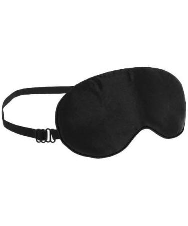 Climsom - Sleep'n Beauty 100% Natural Silk Eye Sleep Mask Black Adjustable Elastic Oeko-Tex for Softness on Your Eyes - Buy Online on GoSupps.com