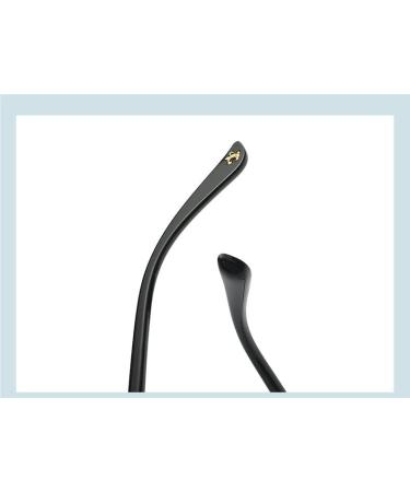 Stylish Computer Readers Eyeglasses for Men & Women - Anti-UV Flat Light Mirror +150 Black-Gold - Buy Online on GoSupps.com