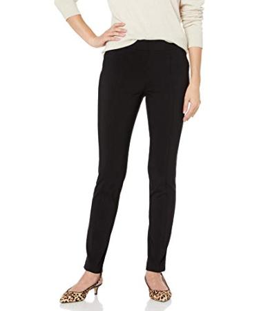 Rafaella Women's Supreme Stretch Comfort Fit Pull-on Dress Pant (Sizes 4-16) 6 Black