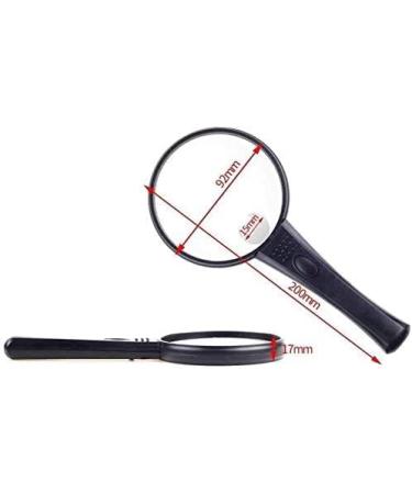 Magnifiers Magnifier Energy Efficient Led Non-Slip Hand Handle Child Amblyopia Reading Book Magnifying Glass Comfortable Anniversary - Buy Online on GoSupps.com