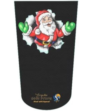Amputee Stump Sock Santa Breaks Through Black 3-Ply - V1 | Pack of 3 - Buy Online on GoSupps.com