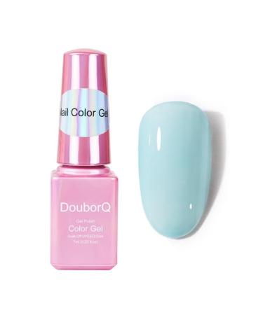 7ml Soak Off Gel Nail Polish Semi Permanent Solid Lamp Varnishes Manicure Top Coat DIY UV Base Nails - (Color: 43)