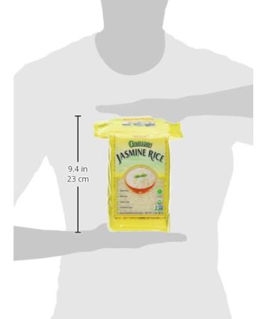 Golden Star Organic Jasmine Rice 2 lb (Pack of 2) - Gluten Free & GMO Free - Buy Online on GoSupps.com