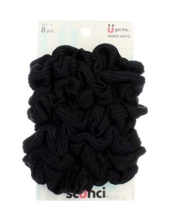 Scunci Ruffle Ponytailers Bright Colors 8-Count per Pack (3-Pack) - Trendy Hair Accessories - Buy Online on GoSupps.com