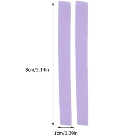 Beaupretty 96pcs Face Wash Puff | Facial Cleaning Pads & Makeup Remover | PVA Sponge for Women - Purple Skin Care Tool - Buy Online on GoSupps.com