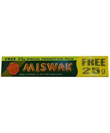  Dabur Dabur Miswak Herbal Paste (Herbal Toothpaste with Miswak Extract) 150g Pack of 3 Ayurvedic Beauty Products - Buy Online on GoSupps.com