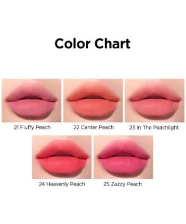 Buy Peripera INK AIRY VELVET PEACHES COLLECTION #025 Zazzy Peach - International Shipping Available | Best Price & Fast Delivery - Buy Online on GoSupps.com