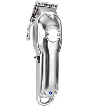Hair Clippers for Men Hair Trimming Scissors Professional Tool Professional Hair Clippers Cordless Haircut Household Tools Hair Clipper Men's Hair Clipper Cordless Professional Rechargeab ( Color : Silver