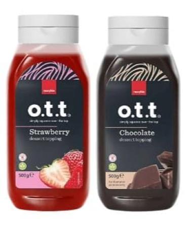 OTT Dessert Topping Sauces (OTT Strawberry Chocolate)
