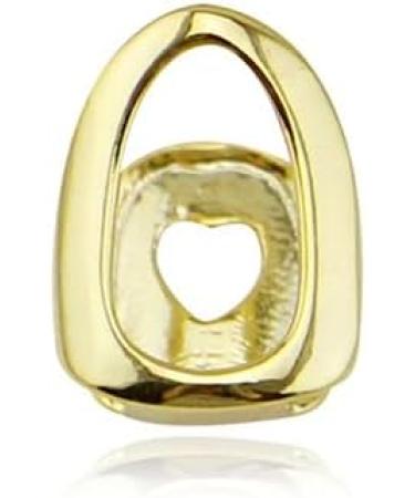 Single Braces Dental Grills Gold Plated Hiphop Single Tooth Cap Top Bottom Dental Grill Teeth Caps Cosplay Braces 23 One Size - Buy Online on GoSupps.com