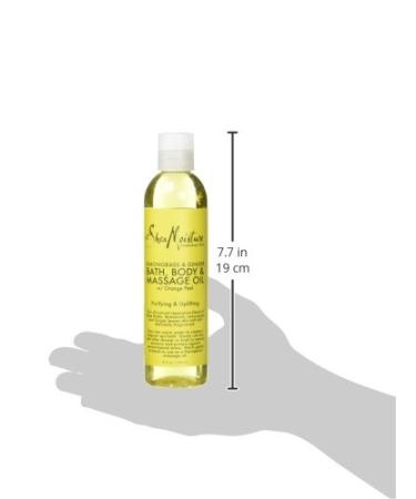 Buy SheaMoisture Lemongrass & Ginger Treatment Oil - Nourishing Bath Body & Massage Oil for Healthier Skin 8 oz - Buy Online on GoSupps.com