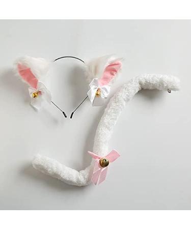 AJTUTUS Cartoon Ears Shape Hairband with Decor Cosplay Animals Tail Accessories for Women Girls Kid Party Headband - Buy Online on GoSupps.com