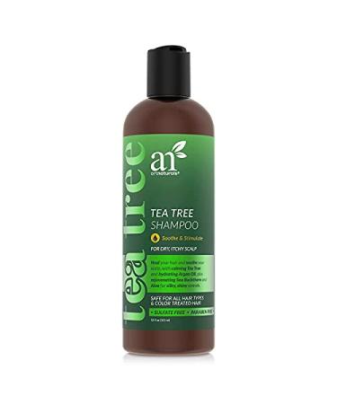 Artnaturals Tea Tree Shampoo - (12 Fl Oz) - Made with 100% Pure Therapeutic Grade Tea Tree Essential Oil. 12 Fl Oz (Pack of 1)