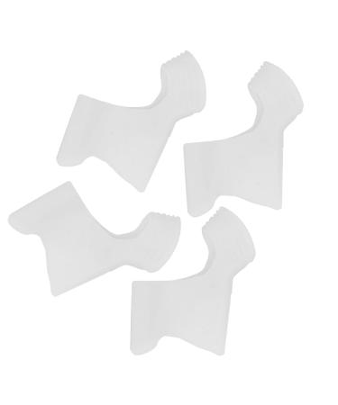 Ymiko Hallux Valgus Corrector 2 Pairs - Elastic Breathable Toe Separator Tool - M White - Buy Online on GoSupps.com