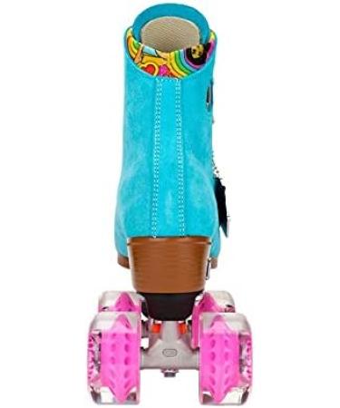 Moxi Skates Malibu Barbie Limited Edition - True Blue Size 8 - Womens Fun Quad Roller Skate - Buy Online on GoSupps.com