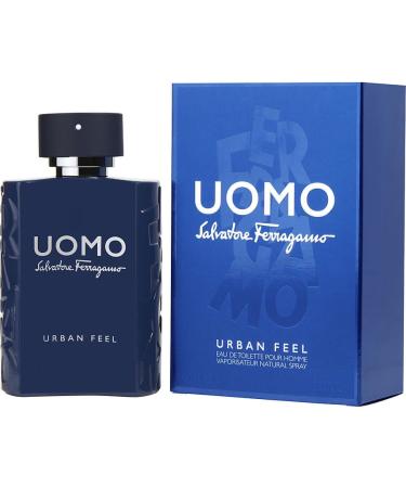 SALVATORE FERRAGAMO UOMO URBAN FEEL by Salvatore Ferragamo - EDT SPRAY 3.4 OZ - MEN