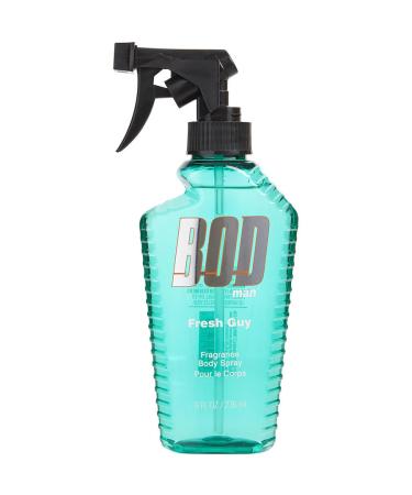 BOD MAN FRESH GUY by Parfums de Coeur - FRAGRANCE BODY SPRAY 8 OZ - MEN