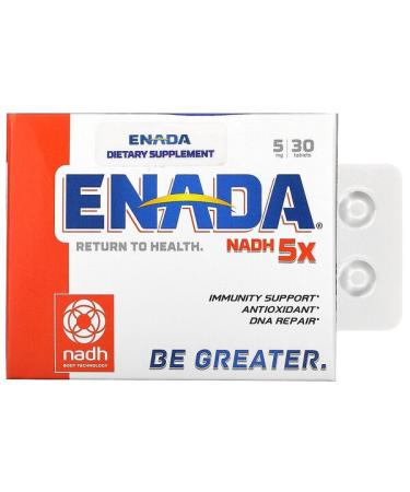ENADA NADH 5x 5 mg 30 Tablets