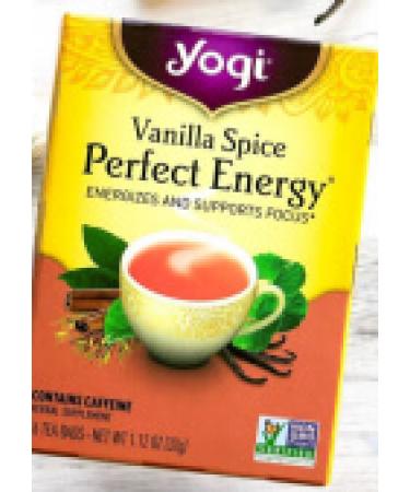 Yogi Tea Perfect Energy Vanilla Spice 16 Tea Bags 1.12 oz (32 g)
