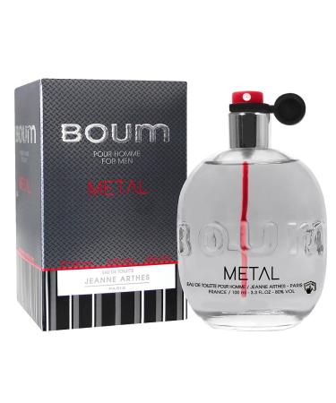 BOUM METAL by Jeanne Arthes - EDT SPRAY 3.3 OZ - MEN