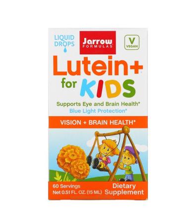 Jarrow Formulas Lutein+ for Kids  0.51 fl oz (15 ml)
